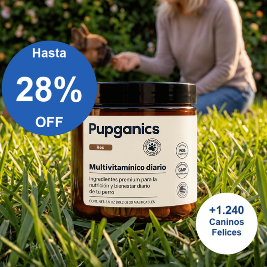 Pupganics™ Masticables Multivitamínicos de Apoyo Diario